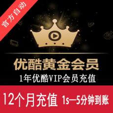 优酷VIP会员12个月 优酷会员1年 官方充值【限时5折】